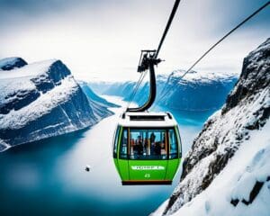 Abenteuerliche Seilbahnfahrten in Norwegen und Schweden