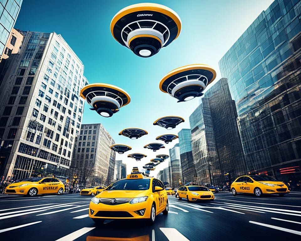 Autonom fliegende Taxis: Die Zukunft der urbanen Mobilität