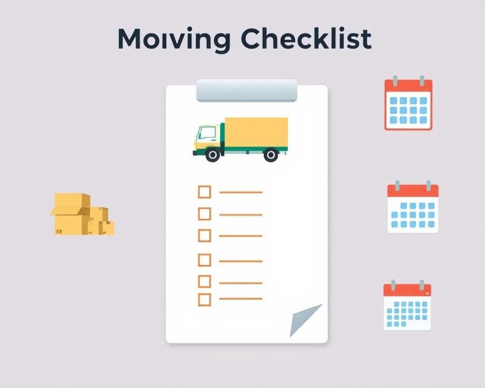 Checkliste Umzug