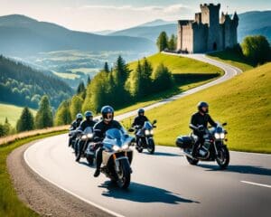 Die besten Orte für Motorradtouren in Frankreich