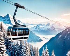 Die besten Seilbahnen in den Alpen: Schweiz und Österreich