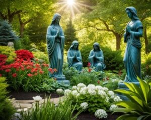 Gartenstatuen: So setzen Sie Highlights in Ihrem Garten