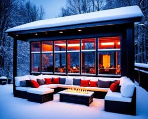 Infrarot-Außenheizungen: Wärme für Ihre Terrasse im Winter