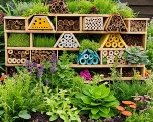 Insektenhotels im Garten: Nützlich und dekorativ