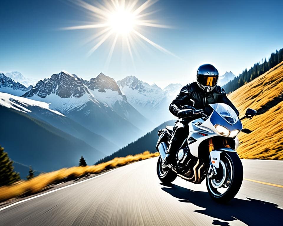 Mit dem Motorrad durch die Alpen: Ein unvergessliches Abenteuer