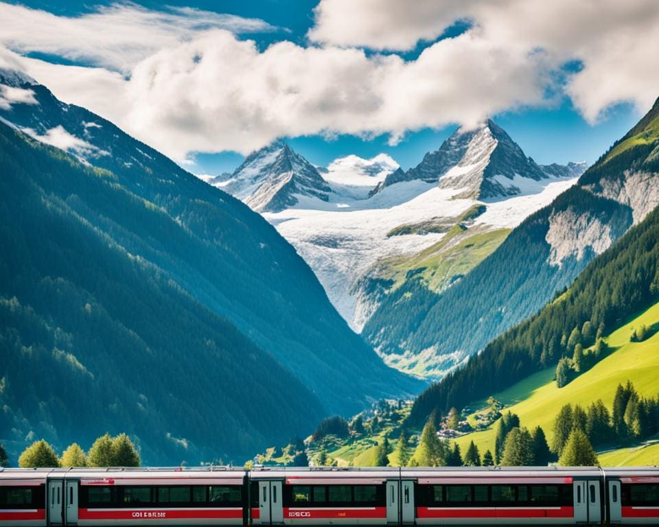 Mit dem Zug durch die Schweiz: Panoramastrecken erleben