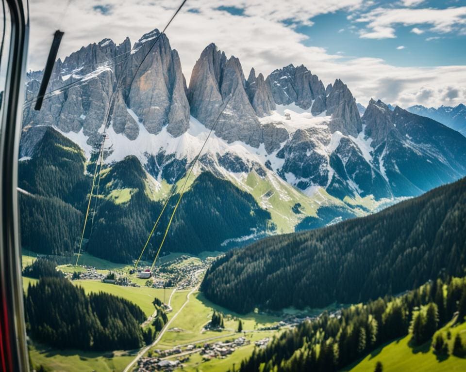 Seilbahnfahrten in den Dolomiten: Italien erleben