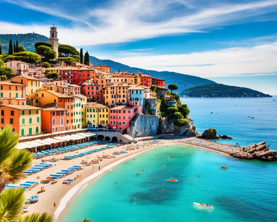 Urlaub an der italienischen Riviera