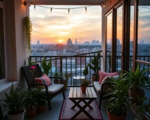 Balkonideen: Mehr Komfort im kleinen Außenbereich