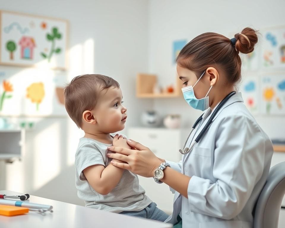 Behandlung von Hautkrankheiten bei Kindern