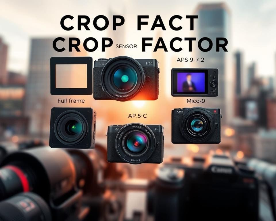 Crop-Faktor und Sensorgröße in der Fotografie