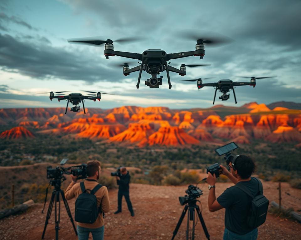 Drohnentechnologie in der Filmproduktion