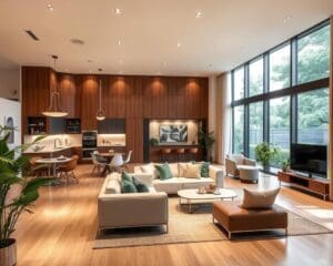 Effiziente Lichtsysteme für multifunktionale Wohnbereiche