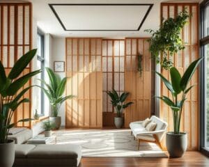 Effiziente Lösungen für stilvolle Raumteiler