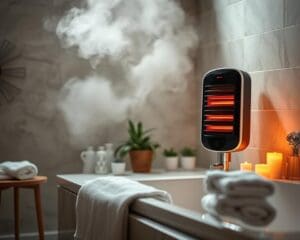 Elektrische Heizlüfter für schnelle Wärme im Bad