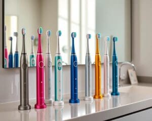 Elektrische Zahnbürsten mit verschiedenen Reinigungsmodi