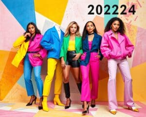 Farben, die deinen Look 2024 zum Strahlen bringen