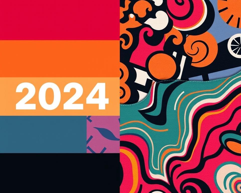 Farben und Muster in der Mode 2024