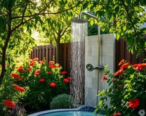 Gartenduschen: Erfrischung an heißen Sommertagen