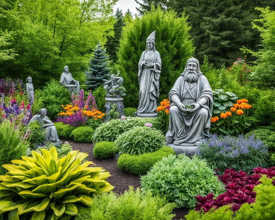 Gartenstatuen: So setzen Sie Kunstwerke im Garten in Szene