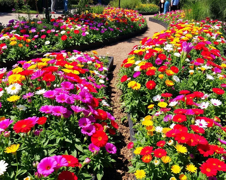 Gestaltungsideen für Blumenbeete anlegen