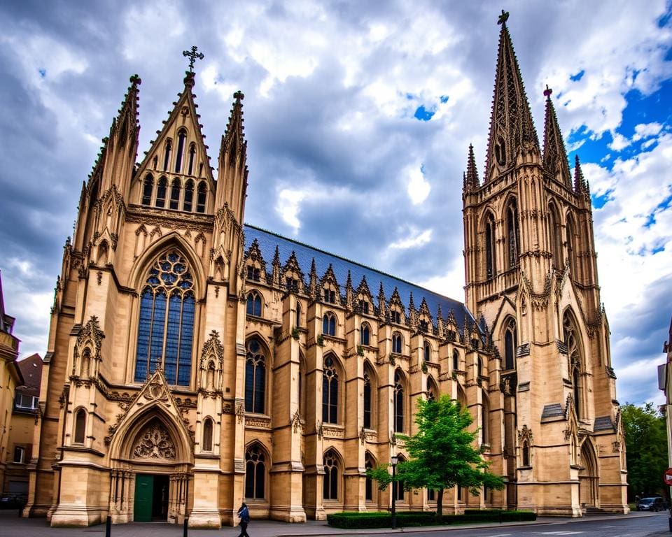 Gotische Architektur in Reims