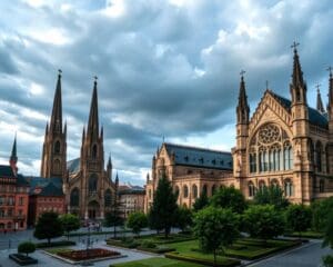 Gotische Kirchen in Burgos, Spanien