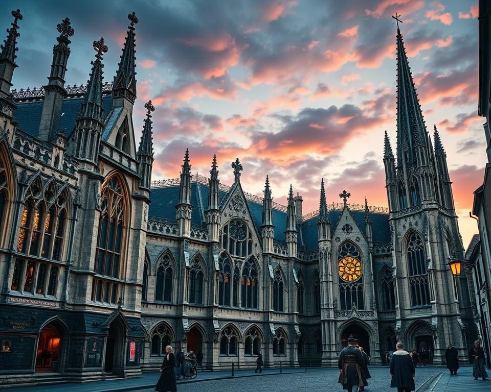 Gotische Meisterwerke in Canterbury, England