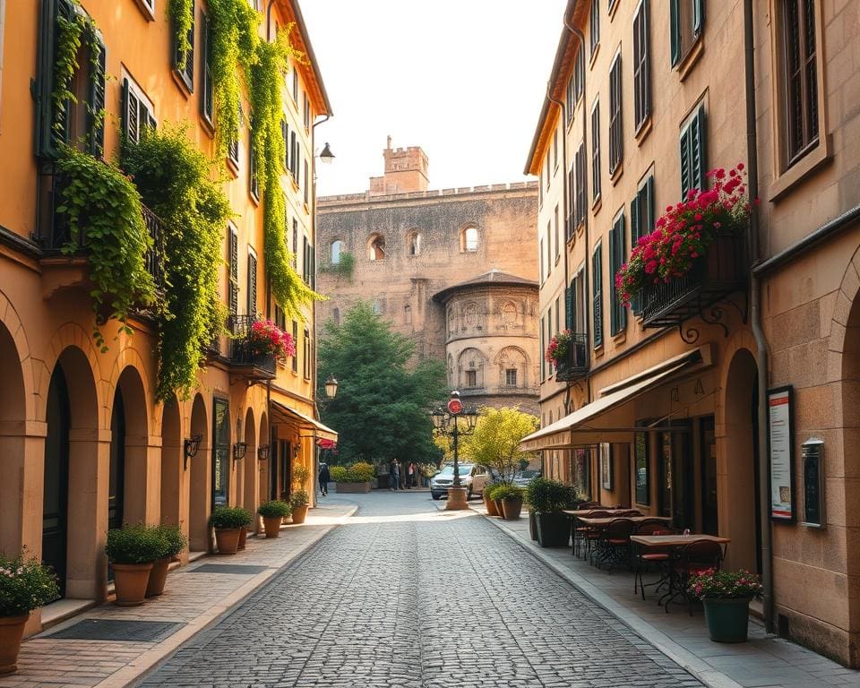 Historische Gassen in Lucca