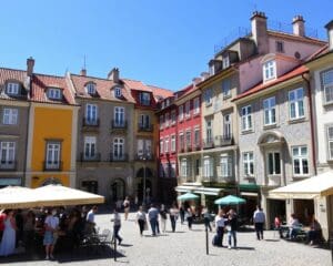 Historische Plätze in Porto, Portugal