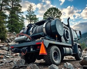 Hydraulische Seilwinden: Die Wahl für schwere Fahrzeuge