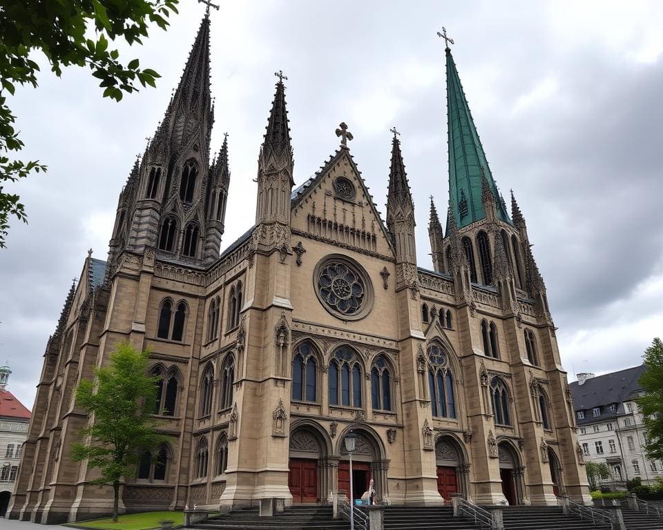 Kulturelles Erbe der gotischen Kathedralen in Trondheim