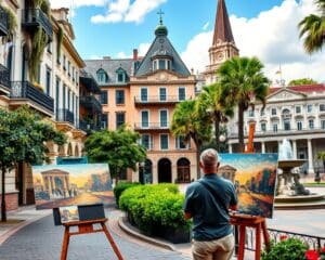 Kunst und Geschichte in Savannah, Georgia