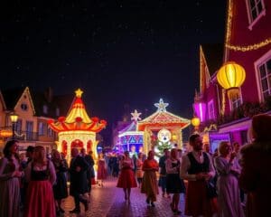 Lichterparaden: Glanzvolle Nächte