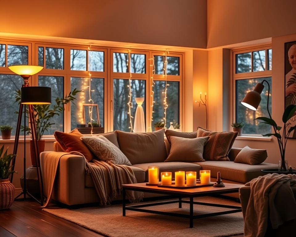 Lichtgestaltung für Wohnzimmer