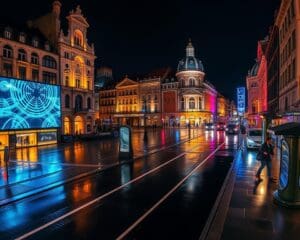 Lichtinstallationen: Städte leuchten auf