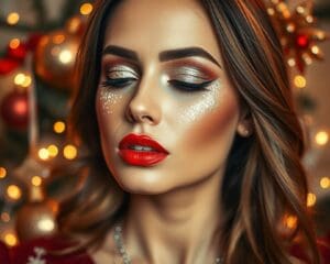 Make-up-Trends: Glitzer und Glamour für die Feiertage