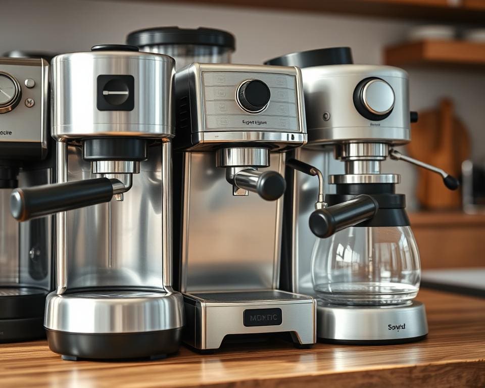 Materialien Espressokocher