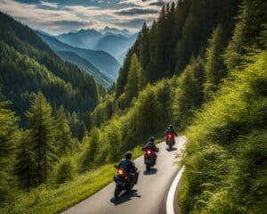 Motorradtouren durch das Schwarzwaldgebirge