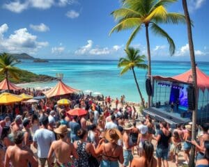 Musikfestivals auf Inseln