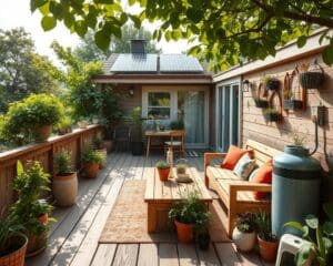 Nachhaltige DIY-Projekte für energiesparende Terrassen