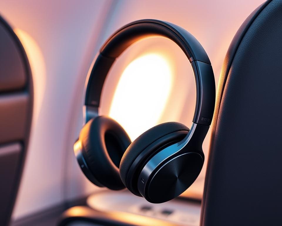 Noise-Cancelling Kopfhörer für Reisen