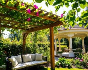 Pergola oder Pavillon: Schattenspender für heiße Sommertage