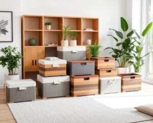 Praktische Aufbewahrungsboxen für mehr Ordnung im Haus