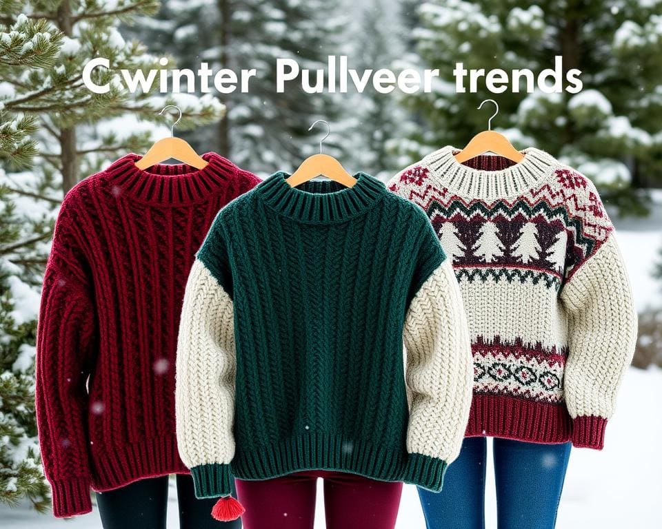 Pullover-Trends für den Winter