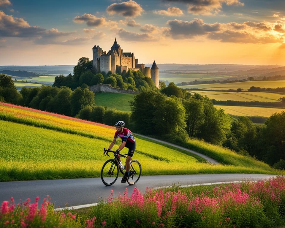 Radfahren durch die Normandie: Geschichte und Natur