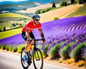 Radfahren durch die Provence: Lavendelfelder und Weinberge