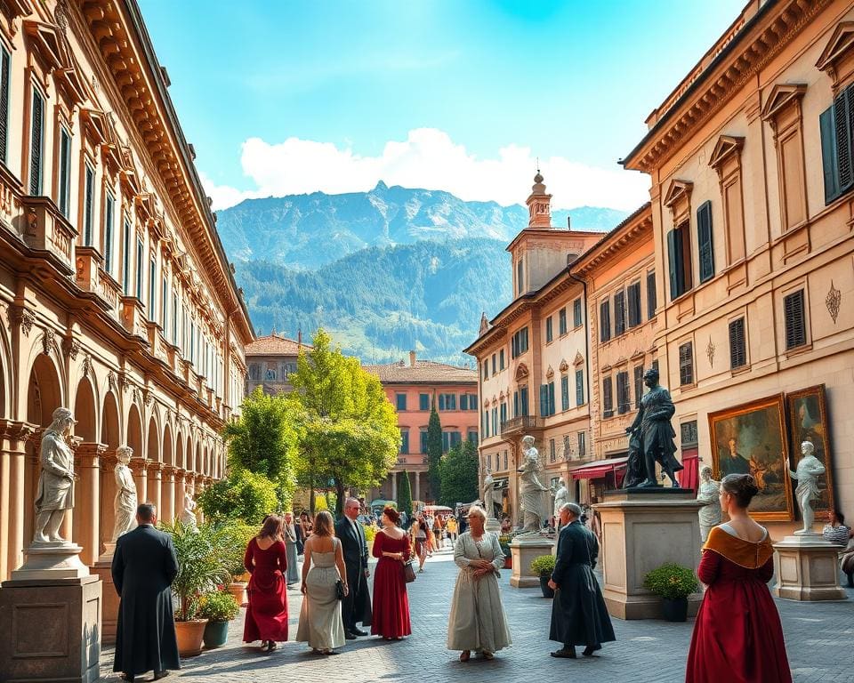 Renaissance-Kunst in Bergamo, Italien