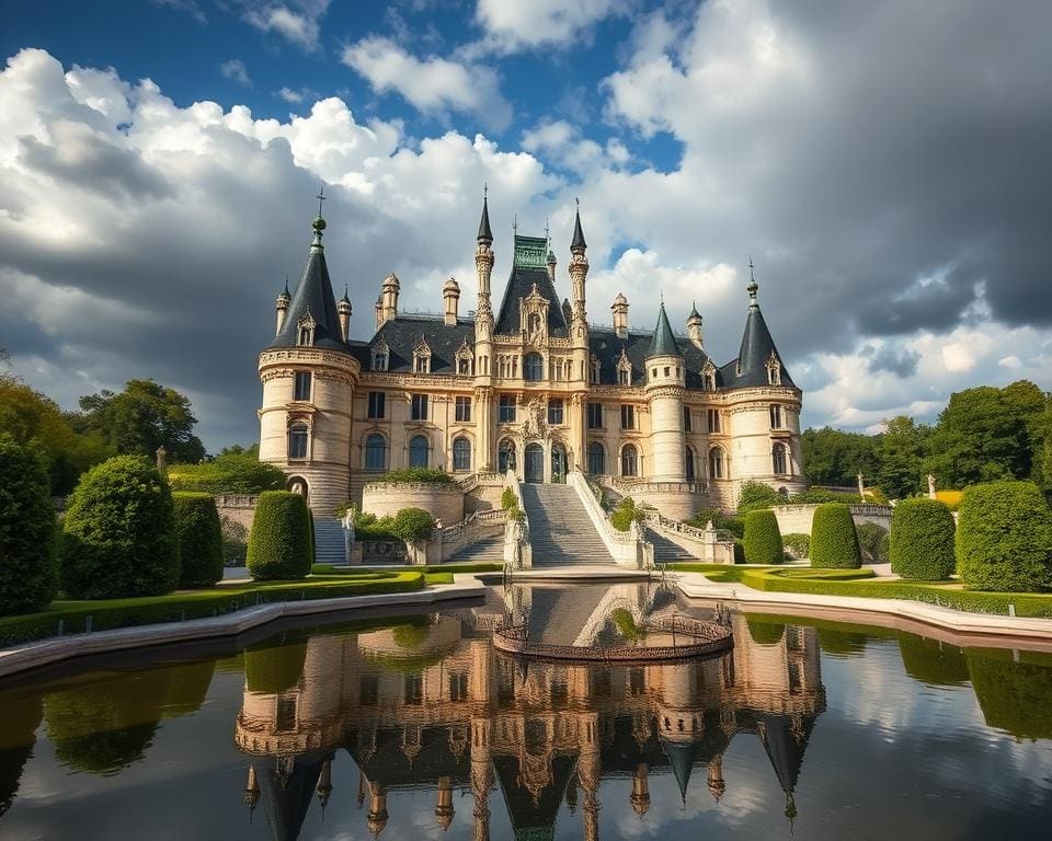 Renaissance-Schlösser in Chambord, Frankreich