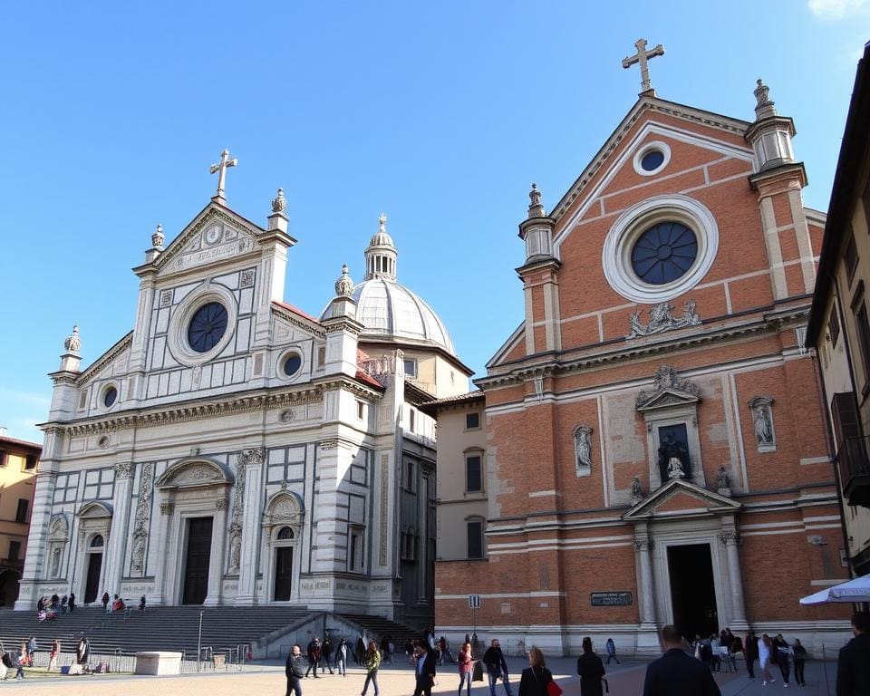 Romanische Kathedralen in Lucca, Italien